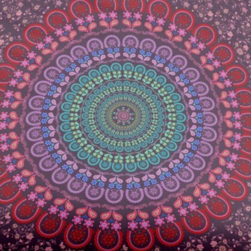 Mandala Queen Size Duvet Cover with Two Pillows - Picture 5 of 8